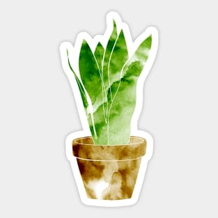 plant watercolor Sticker